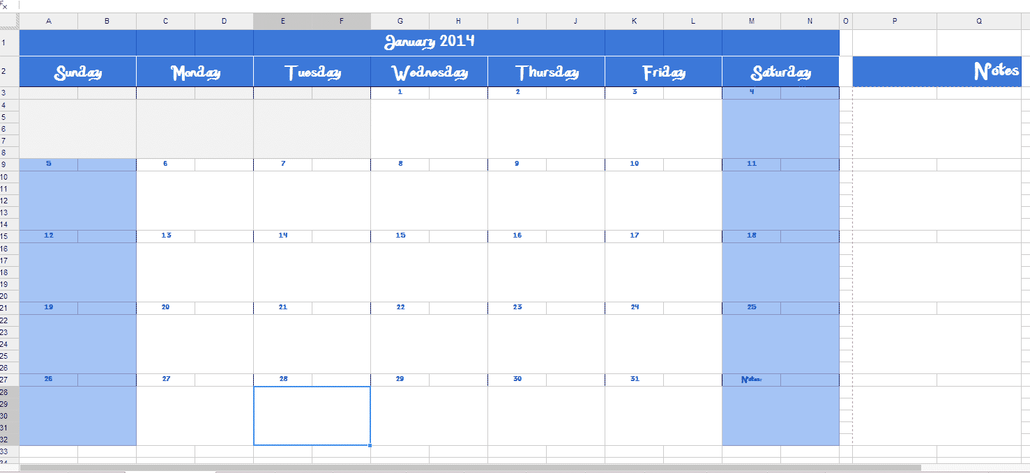 How to Create an Editorial Calendar  Horizon Peak Blog