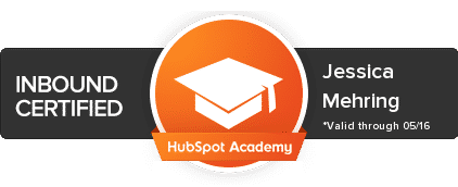 HubSpot Certified award