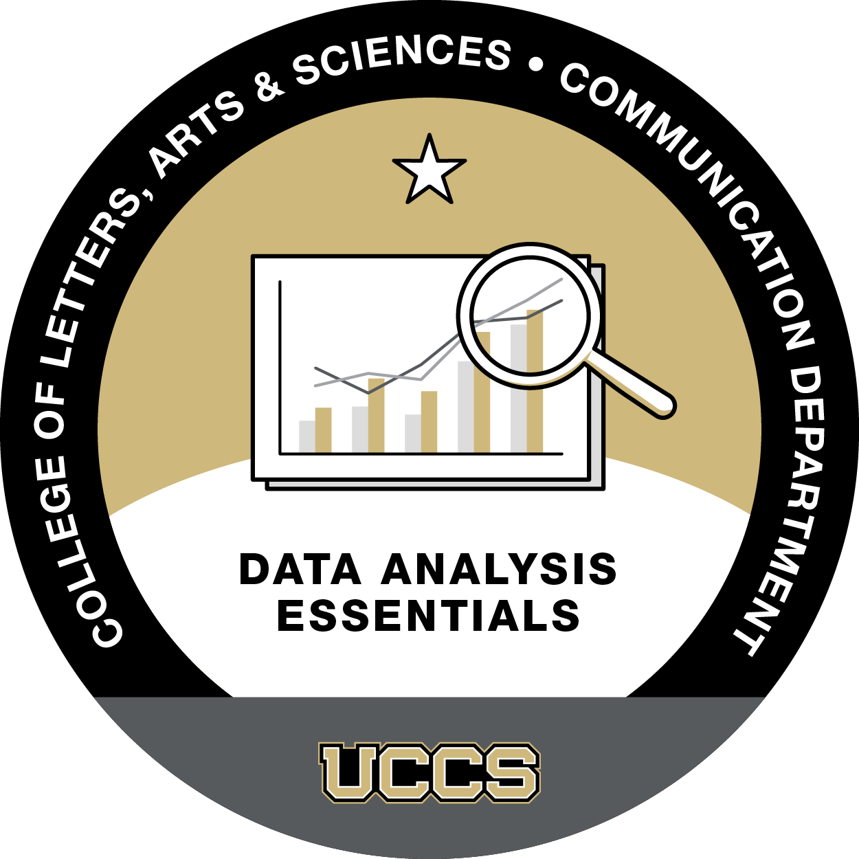 data analysis microcredential badge