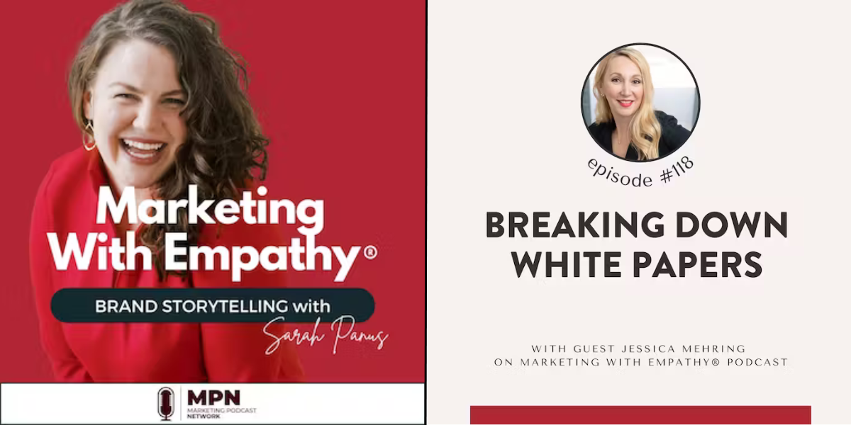 Jessica Mehring on the Marketing With Empathy podcast